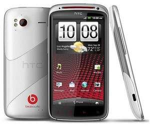 HTC Sensation XE Z715E WHITE with Beats Audio 8MP Android 2.3 Phone By 