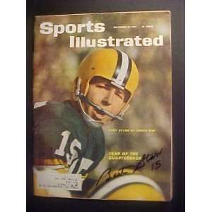 Bart Starr Green Bay Packers Autographed September 25, 1961 Sports 
