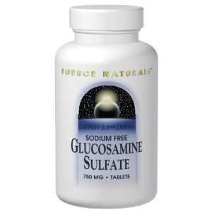 Glucosamine Sulfate Sodium Free 500 mg 240 Capsules   Source Naturals