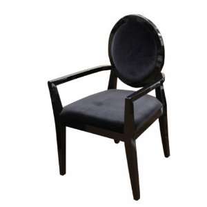    AA026   Transitional Fabric High Gloss Chair