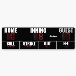  Scoreboards Electronic   Permanent   Mac Baseball Scoreboard 