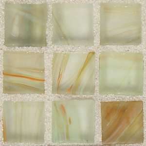   Glass Tiles 5/8 x 1 1/4 Mosaic Tranquil Spa Frosted