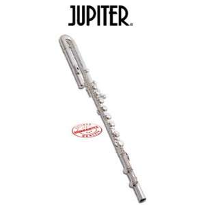  Jupiter Silver Plated Bass Flute 523S Musical Instruments