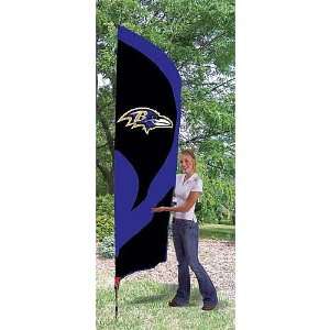  Party Animal Baltimore Ravens Tall Team Flag Sports 