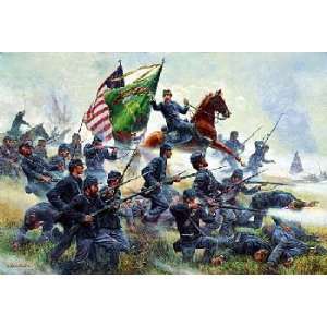  Mort Kunstler   Raise the Colors and Follow Me