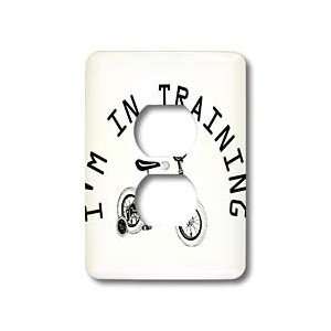  R McDowell Graphics Funny Sports   Im in Training   Light 