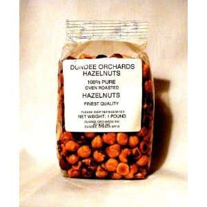 1lb Roasted Hazelnuts  Grocery & Gourmet Food