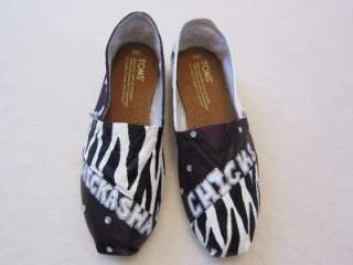 Toms canvas shoes flats CUSTOM HAND PAINTED  