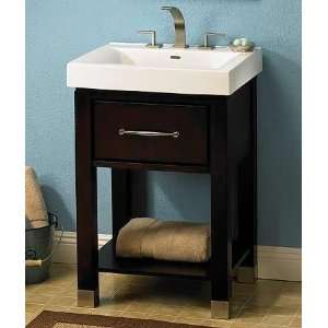 Fairmont Single Sink Bathroom Vanity 145 V24A. W 24 D 19 3/4 H 