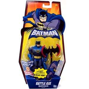   Brave and the Bold Action Figure Battle Axe Batman Toys & Games