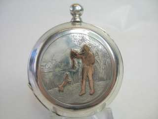 LOT 2 SILVER POCKET WATCHES 1920  