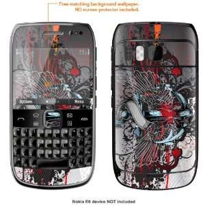   Skin STICKER for Nokia E6 case cover E6 242 Cell Phones & Accessories