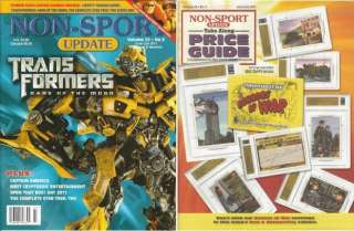 Non Sport Update Magazine Volume 22, No.3 Transformers  