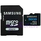 Samsung 32GB 32G Micro SD SDHC Flash Card+SD Adapter Mo