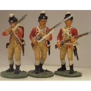  17355 Battle of Saratoga British 62nd Foot Infantry Set 