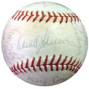 1977 Seattle Mariners Team Signed Baseball PSA/DNA Sports 