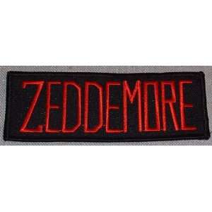 Ghostbusters Movie ZEDDEMORE Uniform Name Chest PATCH