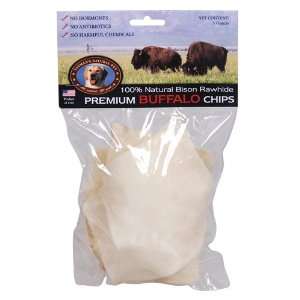  All Natural Buffalo Rawhide Chips   3 ounces