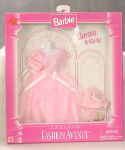 1996 Barbie & Kelly Fashion Avenue NRFB By Mattel  