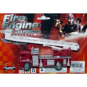   Fire Fighter Pumper Ladder Toy Truck Small Scale 5 Toy Truck Toys