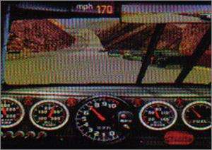   CD popular classic arcade simulation stock car race track game  