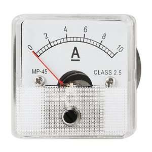   DC 10A AMP Ammeter Analog Current Panel Meter