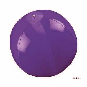  14 Purple Solid Color Beach Balls 12 Pack Toys & Games