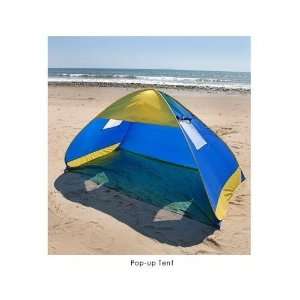 Deluxe Pop Up Beach Tent with Windows Family Cabana Sun Shelter Wind 