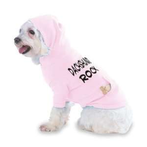  Dachshunds Rock Hooded (Hoody) T Shirt with pocket for 