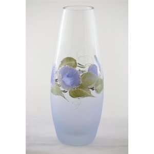 Beautiful Scenery Hand Blown Art Glass Vase