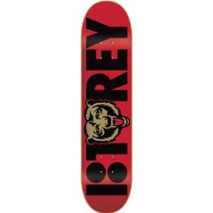 PLAN B Skateboards PRO SKATEBOARD DECK   TOREY PUDWILL GRIZZLY RED 7.5 