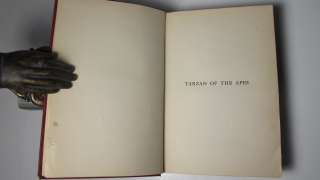 1914 TARZAN OF THE APES TRUE MCCLURG 1ST ED/1ST STATE   E.R.BURROUGHS 