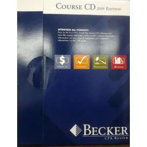 Becker CPA Review   Course CD   2009 Edition