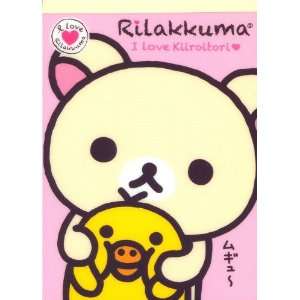  Rilakkuma Memo Pad white bear with chick by San X Toys 