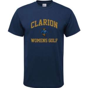   Golden Eagles Navy Youth Womens Golf Arch T Shirt