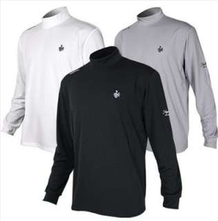 New Men Golf Shirts Apparel clothes Pullover Mock Neck Thermal Sports 