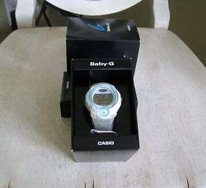 Ladies NEW Casio Baby G White/Lt Blue Wristwatch Watch  
