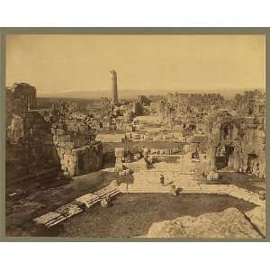  Baalbek,Bekaa Valley,Lebanon,Heliopolis,1860 1900