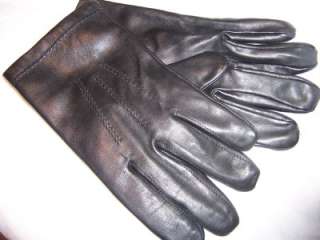 Mens Seattle Style,100% Cashmere Leather Gloves,MSR$129  