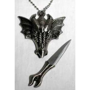  Dragon Hidden Athame Neclace 