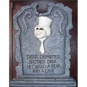 Haunted Mansion Light Up Hitchhiking Ghost 18 Tombstone (Theme Park 