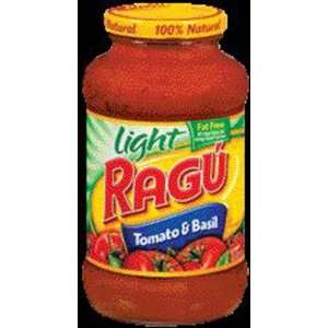 Ragu Light Tomato & Basil Pasta Sauce   12 Pack  Grocery 