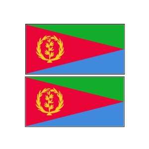  Eritrea Eritrean Flag Stickers Decal Bumper Window Laptop 