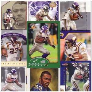  Various Brands Minnesota Vikings Michael Bennett 20 Card 