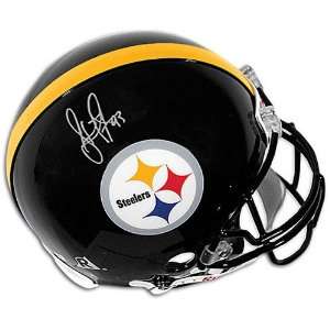 Steelers Mounted Memories Autographed Pro Line Helmet 