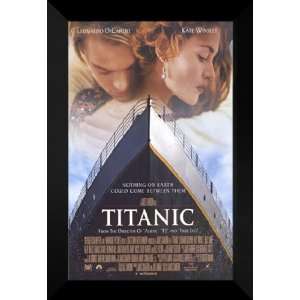  Titanic 27x40 FRAMED Movie Poster   Style A   1997