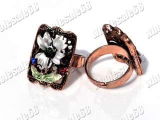 FREE P&P wholesale lots mixed assorted alloy&oil drip&rhinestone CZ 
