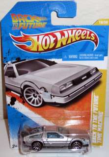 BACK TO THE FUTURE Time Machine Hot Wheels 2011 NEW  