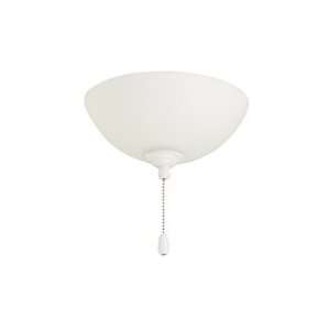   White Contemporary Bowl Light Fixture from the Tilo Collection