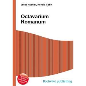  Octavarium Romanum Ronald Cohn Jesse Russell Books